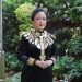 Pakaian Adat Bolaang Mongondow Begitu Indah Digunakan Ketua DPR RI Puan Maharani