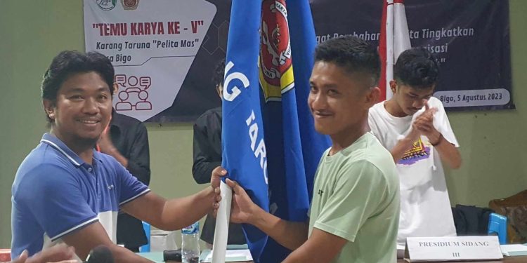 Ini Dia Ketua Terpilih Karang Taruna Pelita Emas Bigo