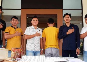 Seminggu Jabat  Kasat Reskrim,  IPTU Doly Irawan S.Tr.K Amankan Terduga Pelaku Judi Togel di Bolmut