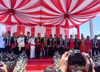Dirgahayu Provinsi Sulut ke-59  Pemkab Bolmong Gelar Upacara Bendera