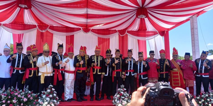 Dirgahayu Provinsi Sulut ke-59 Pemkab Bolmong Gelar Upacara Bendera