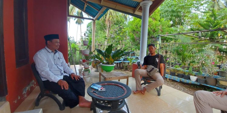 Cegah Paham Radikalisme dan Terorisme, Intelkam Polres Bolmut Bertemu Tomas