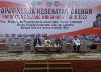 Rapat Kerja Kesehatan Daerah Digelar di Hotel Sutanraja Kotamobagu