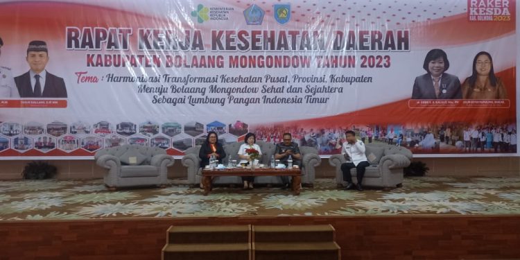 Rapat Kerja Kesehatan Daerah Digelar di Hotel Sutanraja Kotamobagu