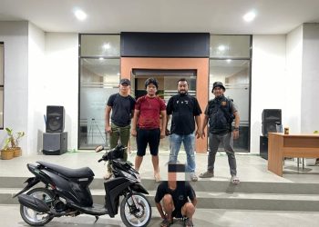 Tim Resmob Polres Bolmut Tangkap Pelaku Pencuri Motor di Boroko 