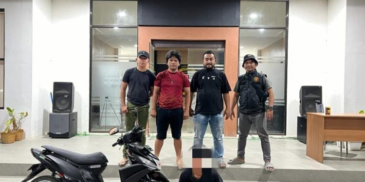 Tim Resmob Polres Bolmut Tangkap Pelaku Pencuri Motor di Boroko 
