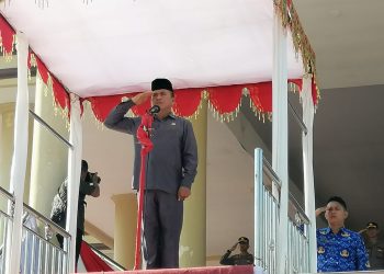 Pemda Bolmong Gelar Upacara Bendera Peringatan Hari Sumpah Pemuda ke-95