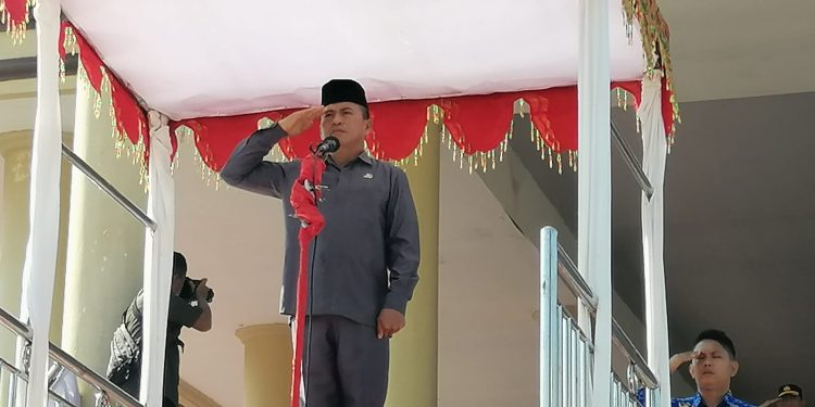 Pemda Bolmong Gelar Upacara Bendera Peringatan Hari Sumpah Pemuda ke-95