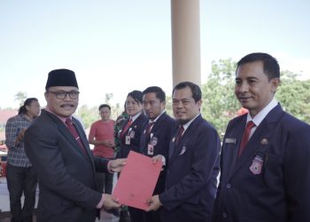 Penjabat Bupati Bolmong Launching Aplikasi SIPAMONG 