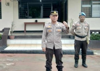 AKP Rudolf Lumandung Resmi Jabat Kapolsek Urban Siau Barat 