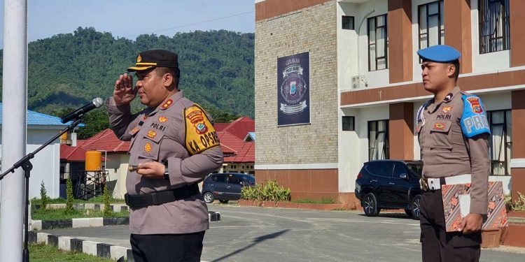 Wakapolres dan Kabag Logistik Polres Bolmut Resmi di Sertijab