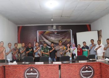 Kapolres Bolmut Hadiri Rakor Pembentukan KPPS Pemilu 2024
