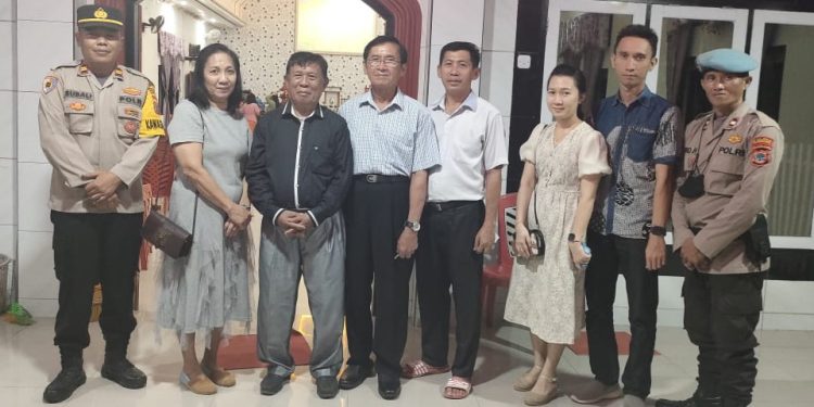 Polsek Sangkub Kerahkan Personil Amankan Perayaan Malam Natal