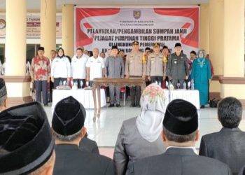 Abdullah Mokoginta Dilantik Staf Ahli Pemda Bolmong