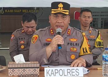 Tegas, Kapolres Bolmut Larang Konvoi Kemenangan Pemilu 2024 