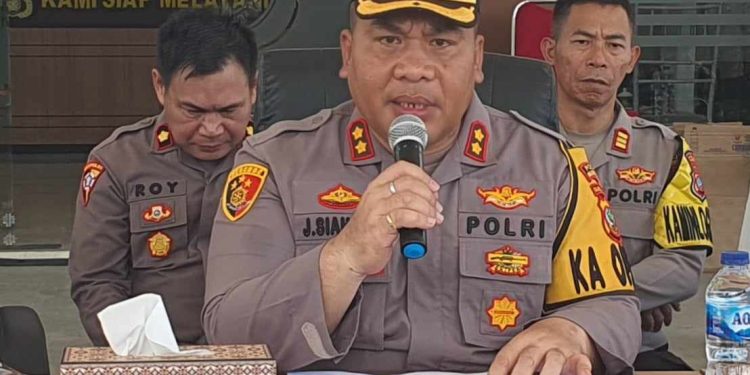 Tegas, Kapolres Bolmut Larang Konvoi Kemenangan Pemilu 2024 