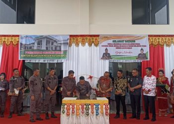 Kantor Kejaksaan Negeri Kotamobagu Diresmikan