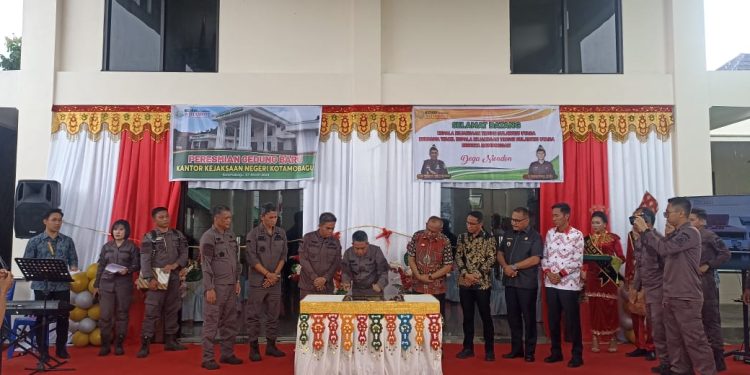 Kantor Kejaksaan Negeri Kotamobagu Diresmikan