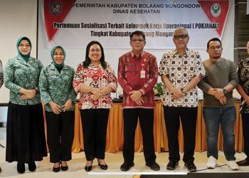 Sosialisasi Pokjanal Dinkes Bolmong Digelar