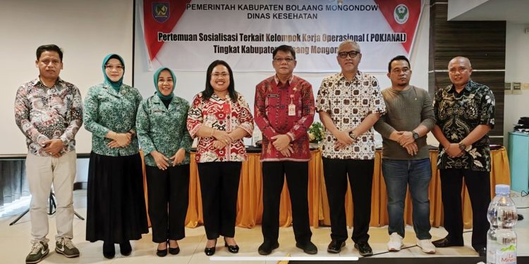 Sosialisasi Pokjanal Dinkes Bolmong Digelar