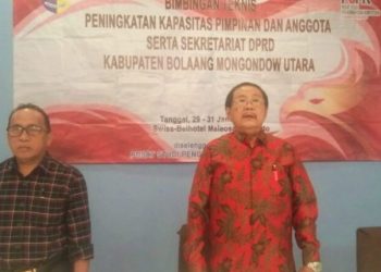 Gelar Bimtek, Ini Harapan Ketua DPRD Bolmut