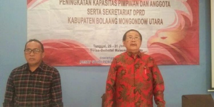 Gelar Bimtek, Ini Harapan Ketua DPRD Bolmut