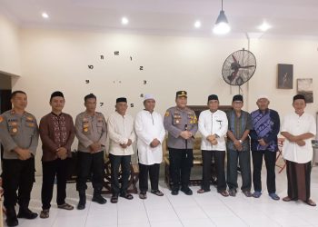 Usai NU Dan MUI, Silaturahmi Kapolres Bolmut Berlanjut di Organisasi Muhammadiyah 