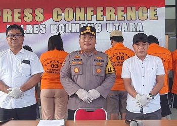 Tersangka Kasus Obat Terlarang dan Narkotika Dibekuk Polres Bolmut, Ada Perempuan