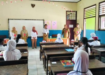 Monitoring Pelaksanaan UAS Tingkat SD Diknas Bolmong