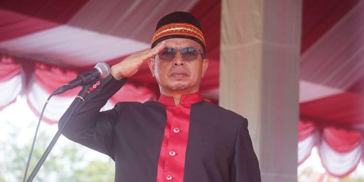 Tangis Sirajudin Lasena Pecah Saat Bacakan Sambutan di HUT Bolmut