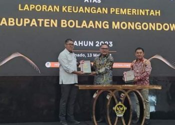 Limi Persembahkan Opini WTP Dipenghujung Masa Jabatan Penjabat Bupati Bolmong