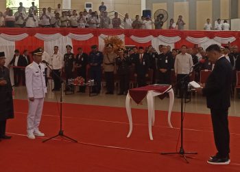 Sekda Definitif Kabupaten Bolmut Dilantik Penjabat Bupati Bolmong