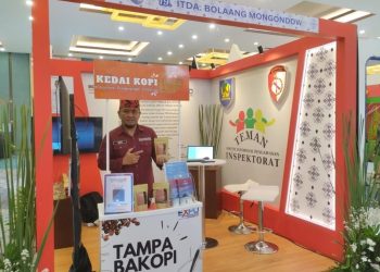 Inspektorat Bolmong Wakili Sulut Ikuti HUT BPKP RI di Expo Inovasi Pengawasan