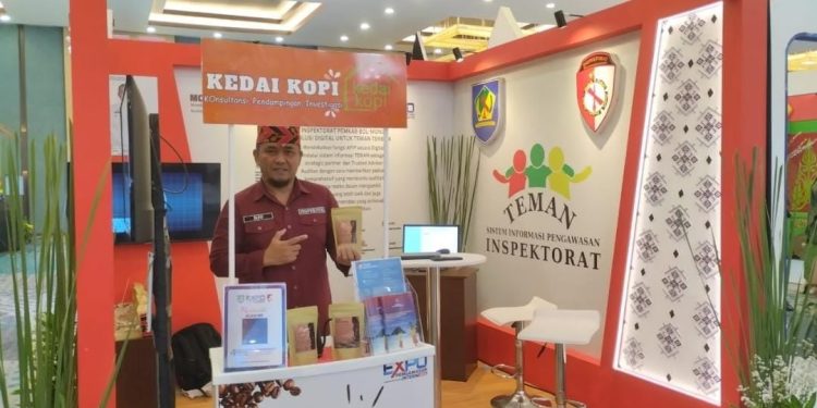 Inspektorat Bolmong Wakili Sulut Ikuti HUT BPKP RI di Expo Inovasi Pengawasan