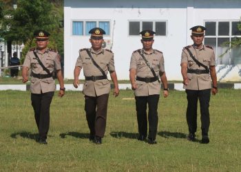 Pergantian Perwira di Polres Bolmut, Ini Nama dan Jabatannya 