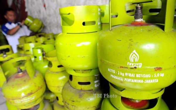 Polres Bolmut Jaga Ketersediaan Stok Gas Elpiji Jelang Lebaran Idul Fitri