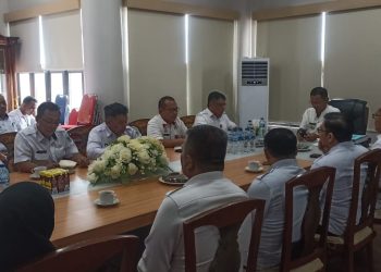 Jusnan Terima Kunjungan Kemenkum HAM Kanwil Sulut