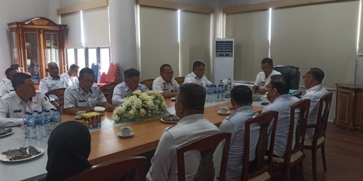 Jusnan Terima Kunjungan Kemenkum HAM Kanwil Sulut