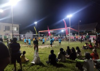 Polres Bolmut Galang Pengamanan HUT GMIBM Bukit Sion Mokoditek 