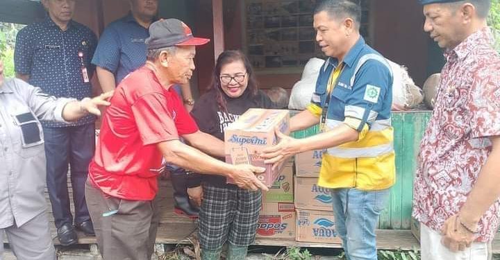 PT. BDL Ikut Ambil Bagian Salurkan Bantuan Korban Banjir