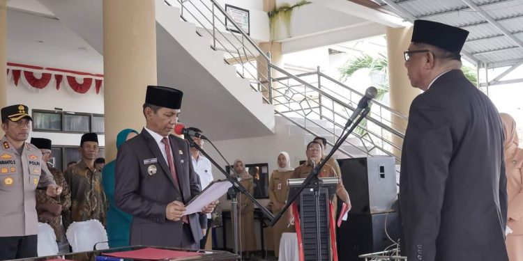 Abdullah Mokoginta Resmi Menjabat Sekda Definitif Bolmong