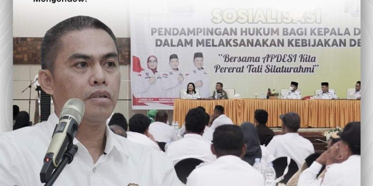 Kejari Kotamobagu Sampaikan Pesan-Pesan Hukum untuk Sangadi se-Bolmong