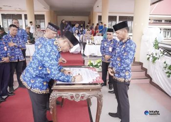 Kepala Perangkat Daerah Teken Komitmen Bersama dengan Penjabat Bupati