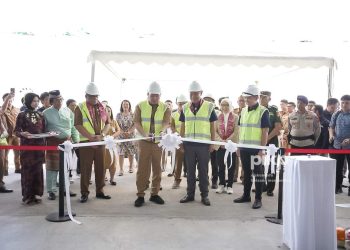 Wagub Steven Kandouw Resmikan Pabrik Pengeringan Jagung di Bolmong