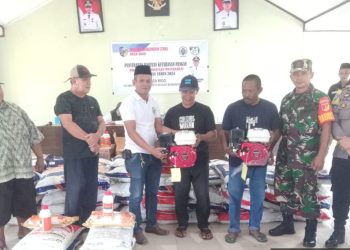 45 Warga Terima Bantuan Ketahanan Pangan Dari Sangadi Bigo, Ini Rinciannya 