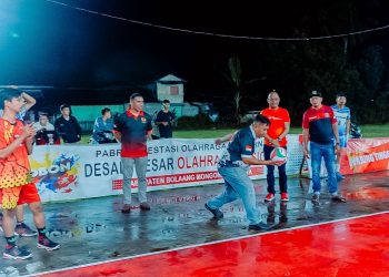 Resmi Bergulir, Ini Jadwal Pertandingan Turnamen Volley Ball Piala Bupati Bolmut 2024 