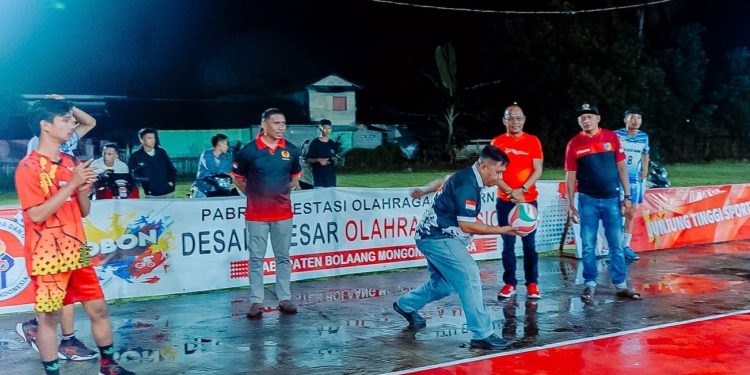 Resmi Bergulir, Ini Jadwal Pertandingan Turnamen Volley Ball Piala Bupati Bolmut 2024