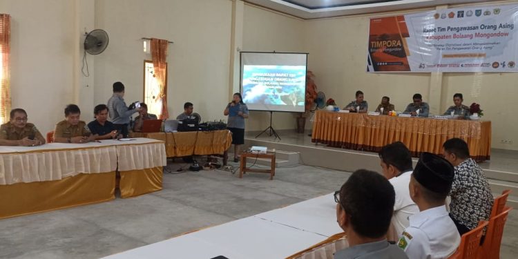 Pembentukan Timpora Bolmong Penguatan Pengawasan Orang Asing