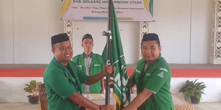 Agung Aditya Saenong Terpilih Ketua GP Ansor Bolmut 