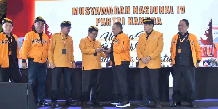 Benny Ramdhani Ketuk Palu, Penetapan OSO Ketum Partai Hanura Periode 2024-2029